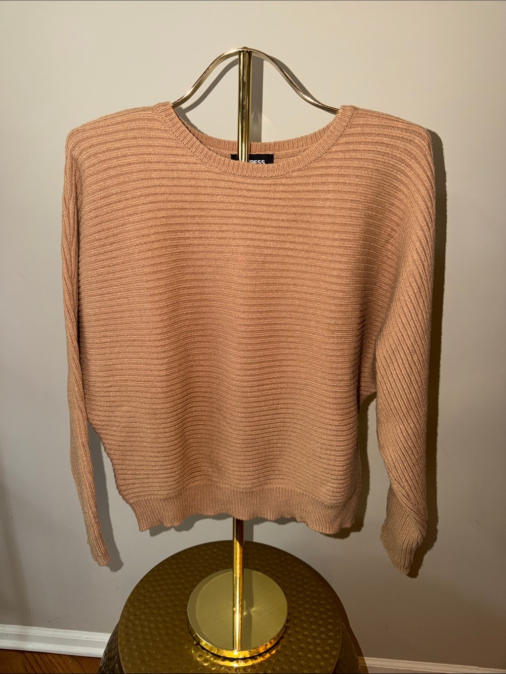 Express Ribbed Crewneck Sweater